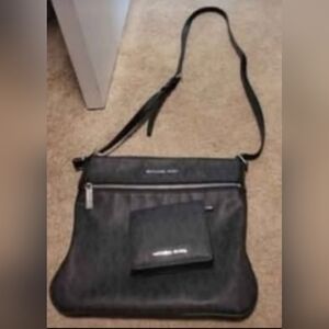 Michael Kors Black Crossbody Bag and Wallet